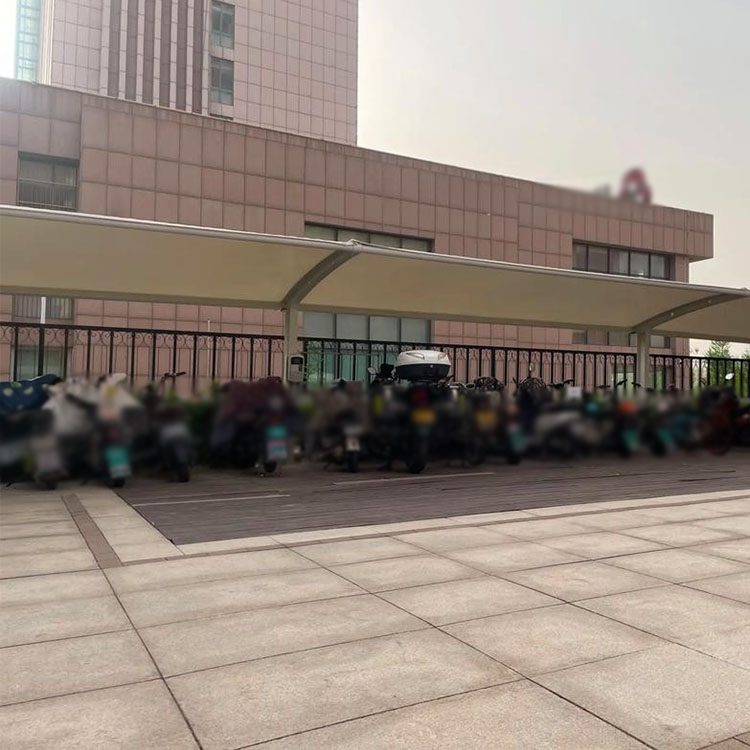 商丘膜结构电动车棚